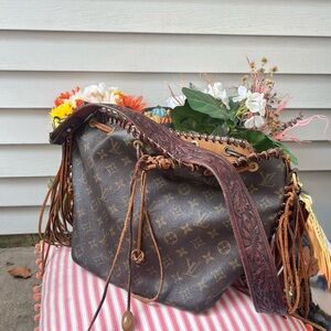 Brown LV Designer Women's Bag